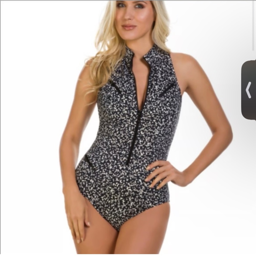 NWT Magicsuit School Daze Coco Underwire One Piece Bathing Swimwear
